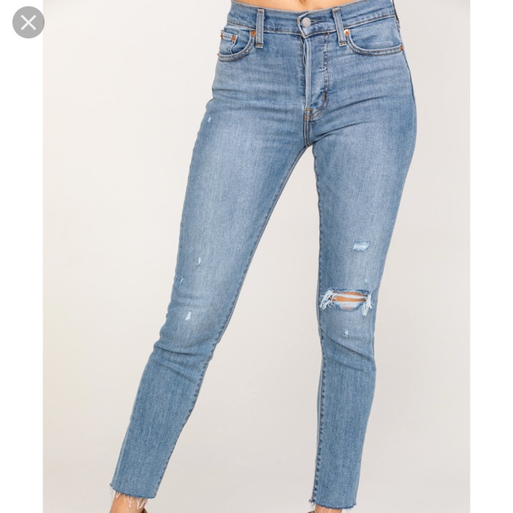 Levi’s wedge skinny